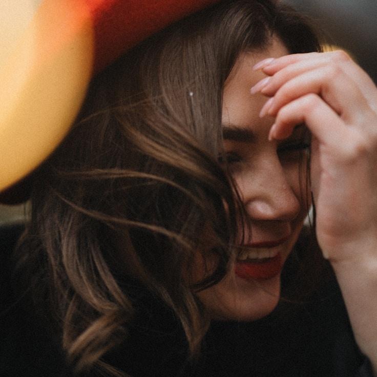 Kaveri Mehta, Lead Design Curator at Lattice Urban Glade, reviewing corporate floral arrangements